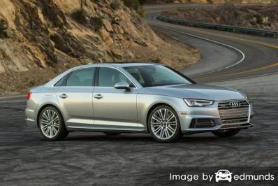 Insurance quote for Audi A4 in San Jose