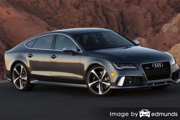 Insurance quote for Audi RS7 in San Jose