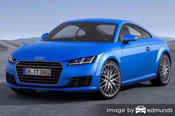 Insurance quote for Audi TTS in San Jose