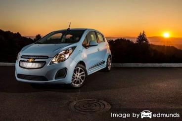 Insurance rates Chevy Spark EV in San Jose