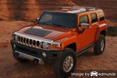 Insurance quote for Hummer H3 in San Jose