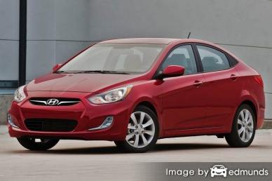 Insurance quote for Hyundai Accent in San Jose