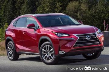 Insurance quote for Lexus NX 300h in San Jose