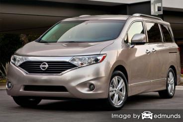 Insurance quote for Nissan Quest in San Jose