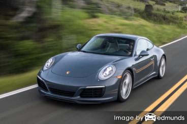Insurance rates Porsche 911 in San Jose