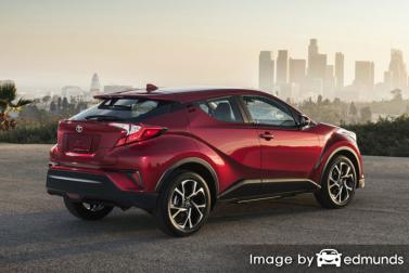 Insurance quote for Toyota C-HR in San Jose