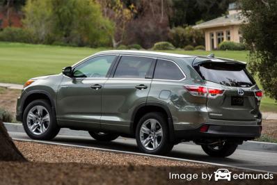 Insurance quote for Toyota Highlander Hybrid in San Jose