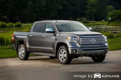 Insurance quote for Toyota Tundra in San Jose