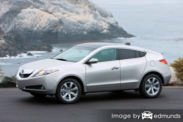 Insurance rates Acura ZDX in San Jose