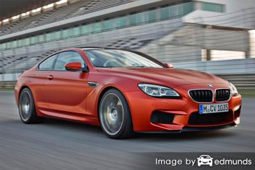 Insurance rates BMW M6 in San Jose