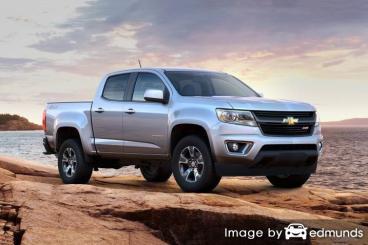 Insurance quote for Chevy Colorado in San Jose