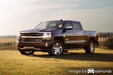 Insurance quote for Chevy Silverado in San Jose