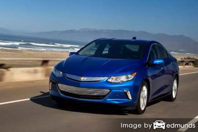 Insurance rates Chevy Volt in San Jose