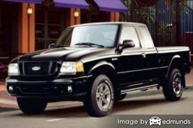 Insurance rates Ford Ranger in San Jose