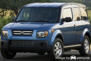 Insurance rates Honda Element in San Jose