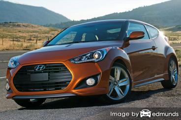 Insurance rates Hyundai Veloster in San Jose