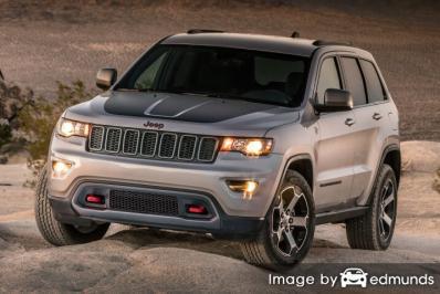 Insurance rates Jeep Grand Cherokee in San Jose