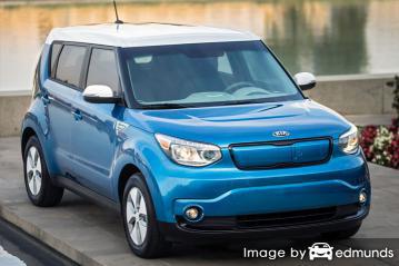 Insurance quote for Kia Soul EV in San Jose