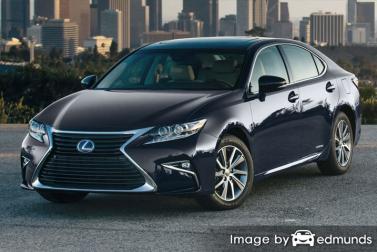 Insurance rates Lexus ES 300h in San Jose