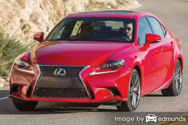 Insurance rates Lexus IS 200t in San Jose