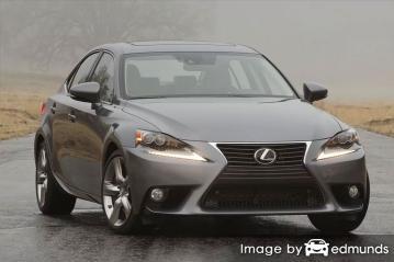 Insurance rates Lexus IS 350 in San Jose