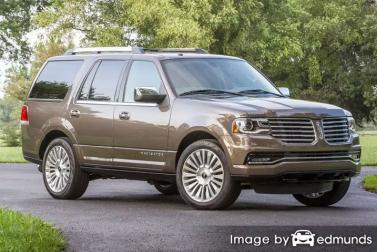 Insurance rates Lincoln Navigator in San Jose