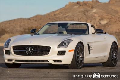 Insurance rates Mercedes-Benz SLS AMG in San Jose