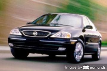 Insurance rates Mercury Sable in San Jose