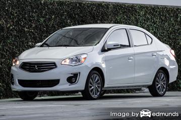 Insurance rates Mitsubishi Mirage G4 in San Jose