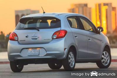 Insurance quote for Mitsubishi Mirage in San Jose