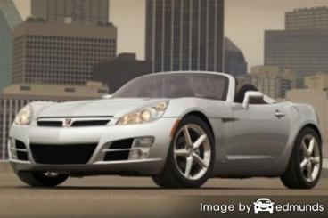 Insurance rates Saturn Sky in San Jose