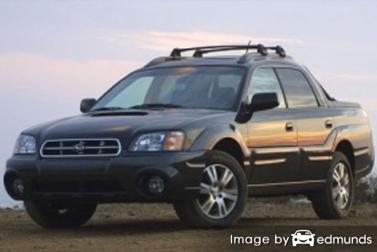 Insurance quote for Subaru Baja in San Jose