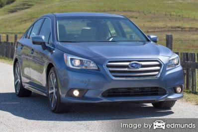 Insurance quote for Subaru Legacy in San Jose