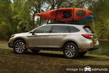 Insurance rates Subaru Outback in San Jose