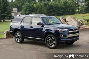 Insurance quote for Toyota 4Runner in San Jose