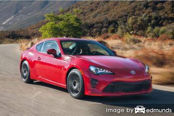 Insurance rates Toyota 86 in San Jose