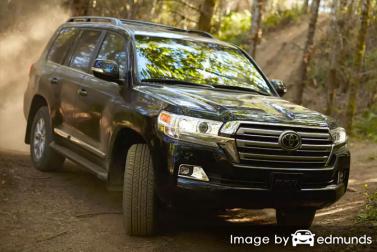 Insurance rates Toyota Land Cruiser in San Jose