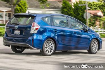 Insurance quote for Toyota Prius V in San Jose