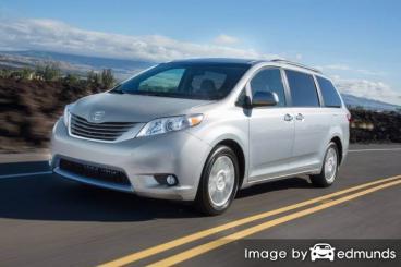 Discount Toyota Sienna insurance