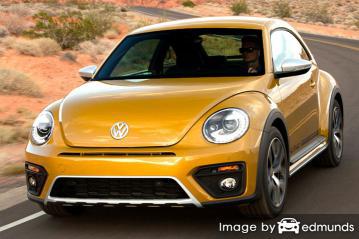 Insurance rates Volkswagen Beetle in San Jose