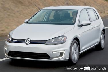 Insurance rates Volkswagen e-Golf in San Jose