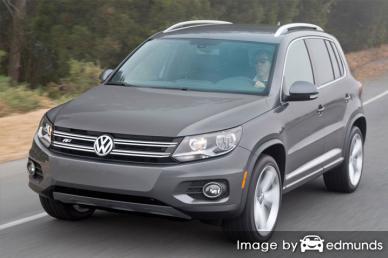 Insurance rates Volkswagen Tiguan in San Jose